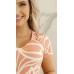034353 - Blusa Manga Curta Ramany Estampada
